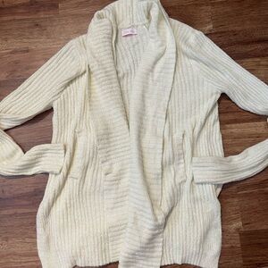 Cozy Cream Ribbed Sweater